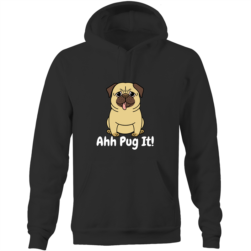 Ahh Pug It! Womens Hoodie