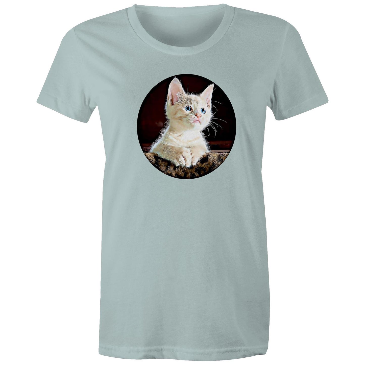 Cute Kitty Womens TShirt