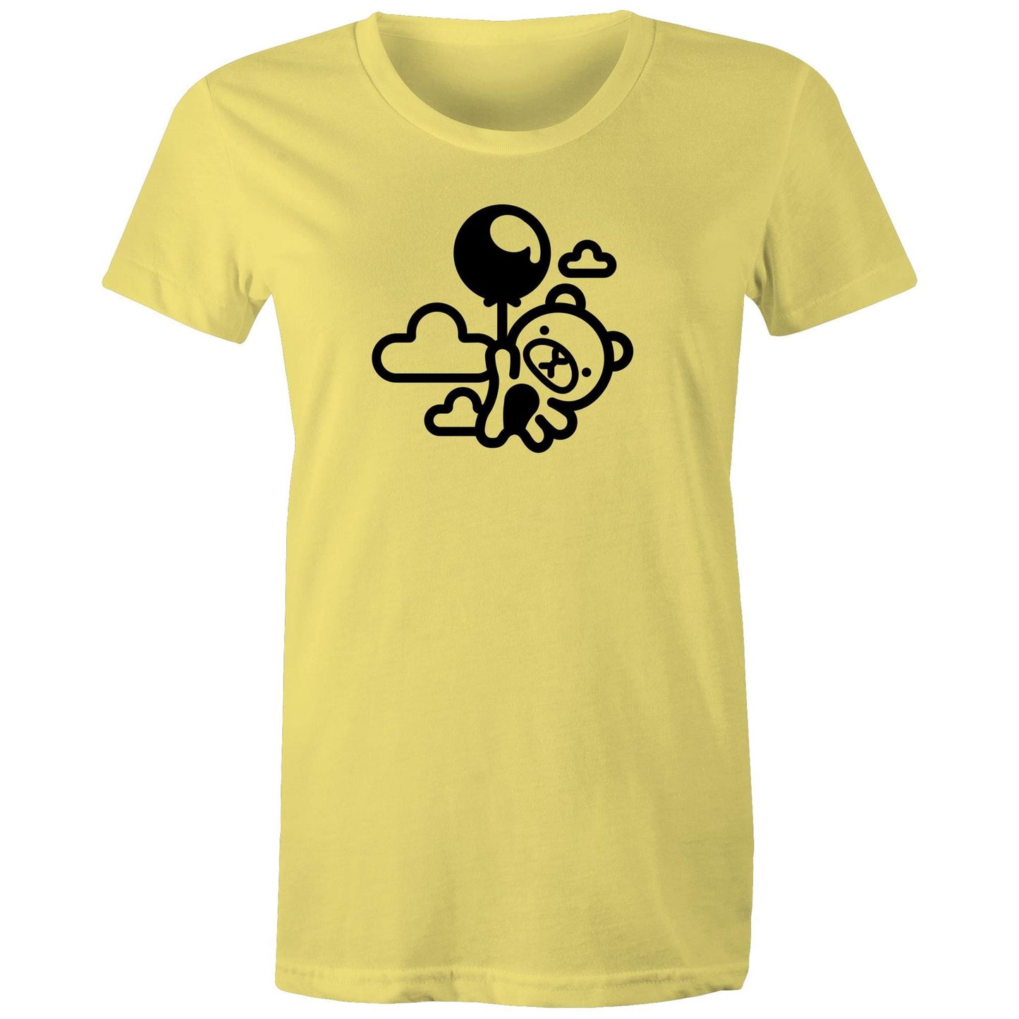 Floating Teddy Womens TShirt