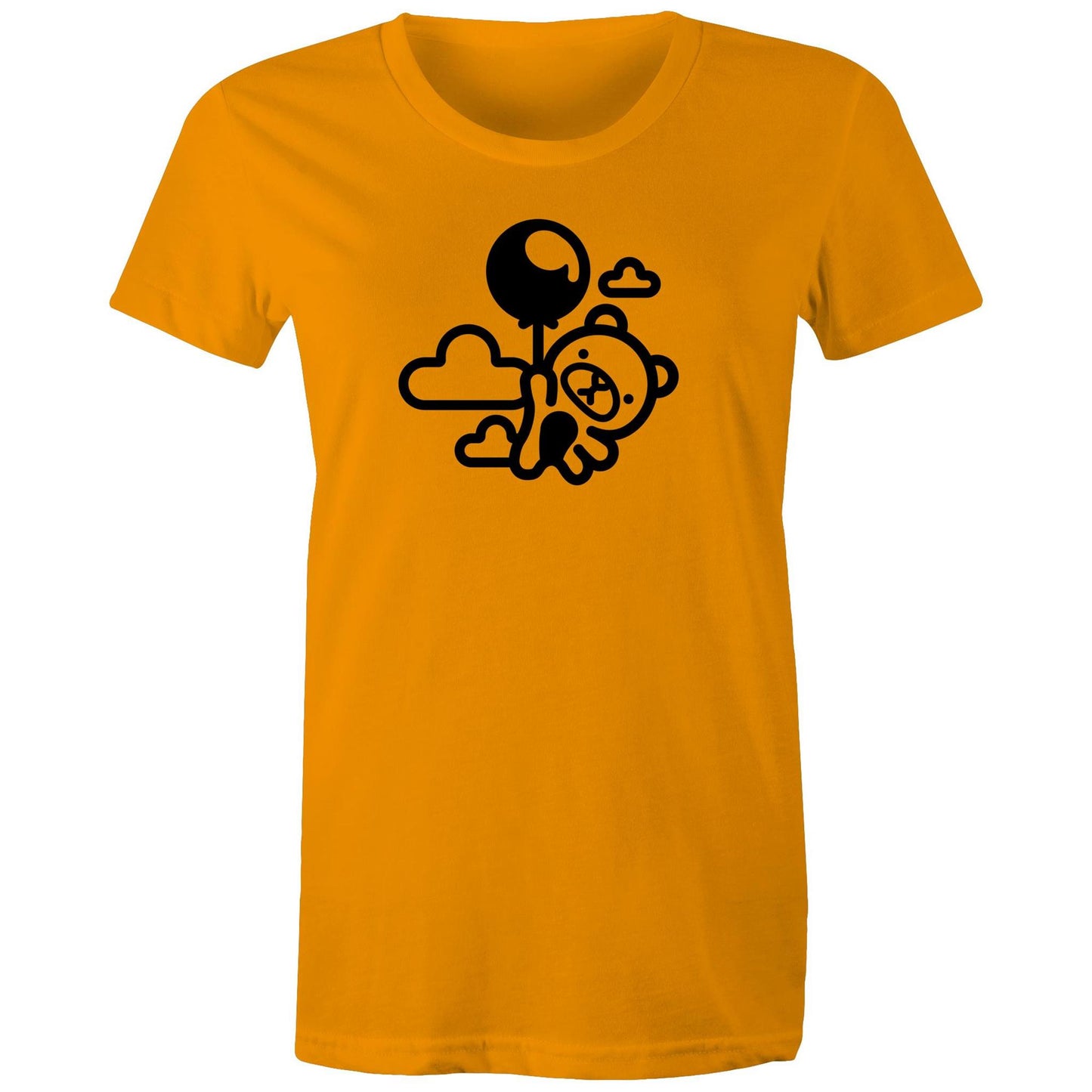 Floating Teddy Womens TShirt