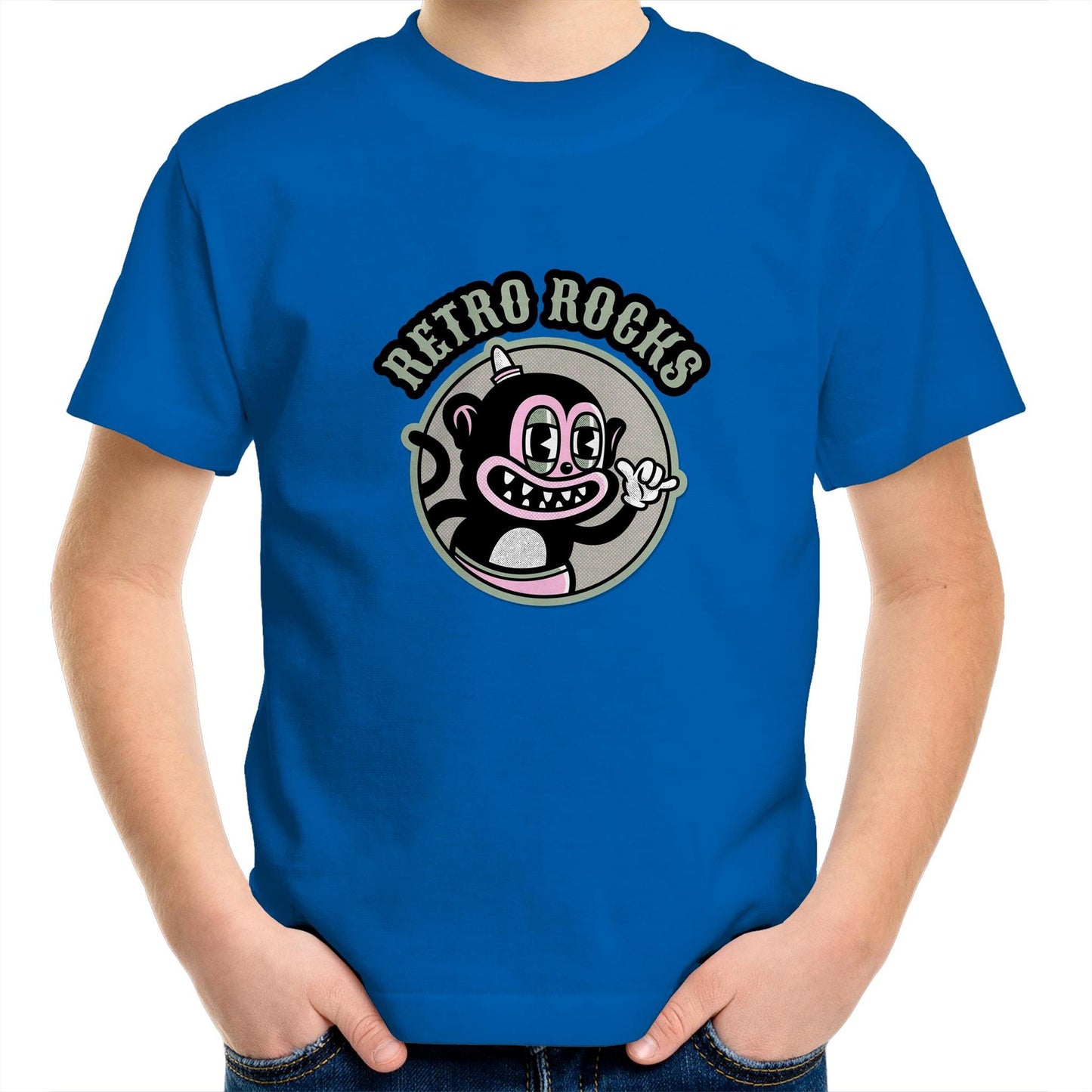 Retro Rocks Kids Tee