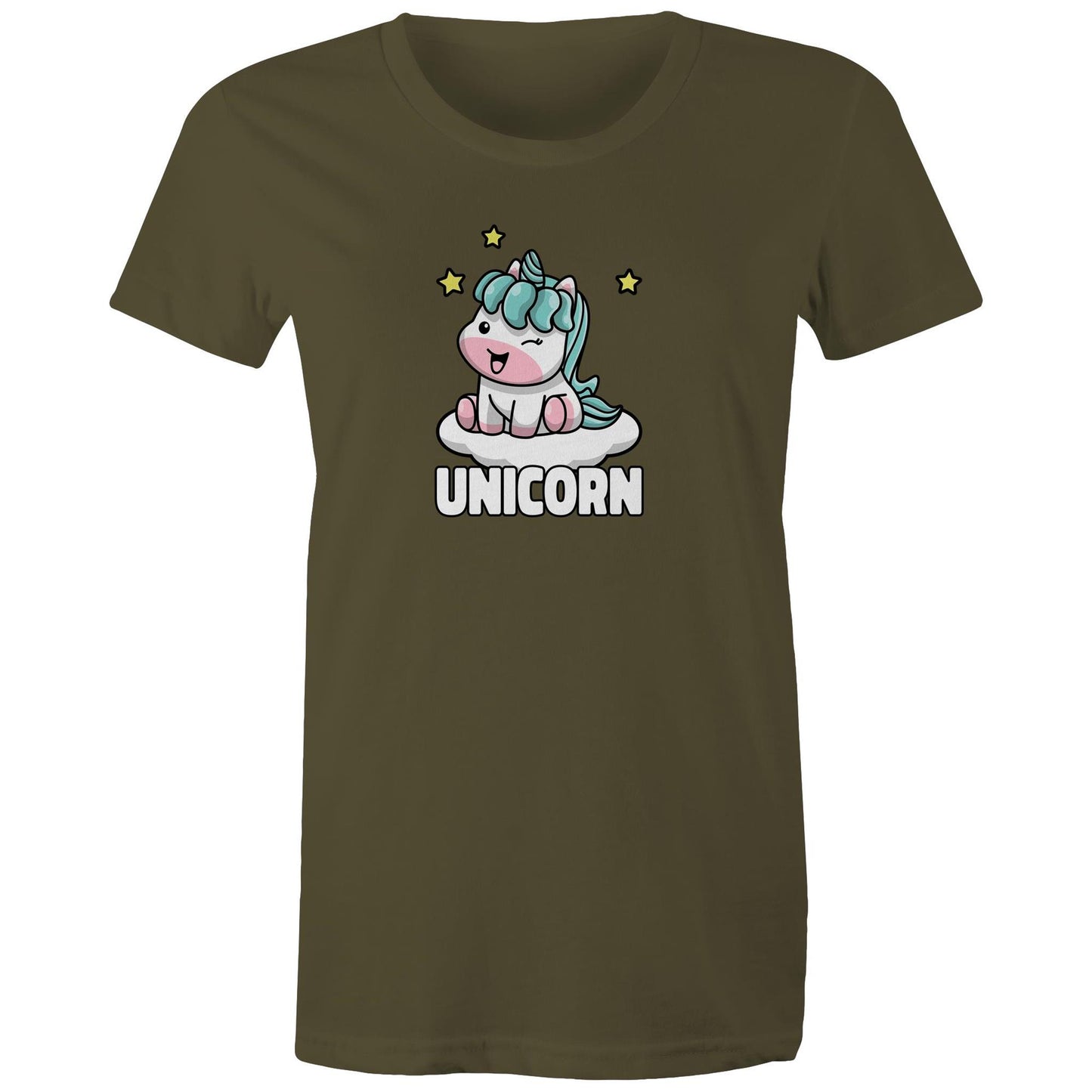 Cute Unicorn Womens TShirt