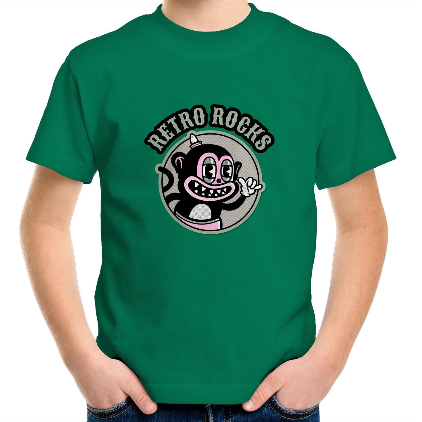 Retro Rocks Kids Tee