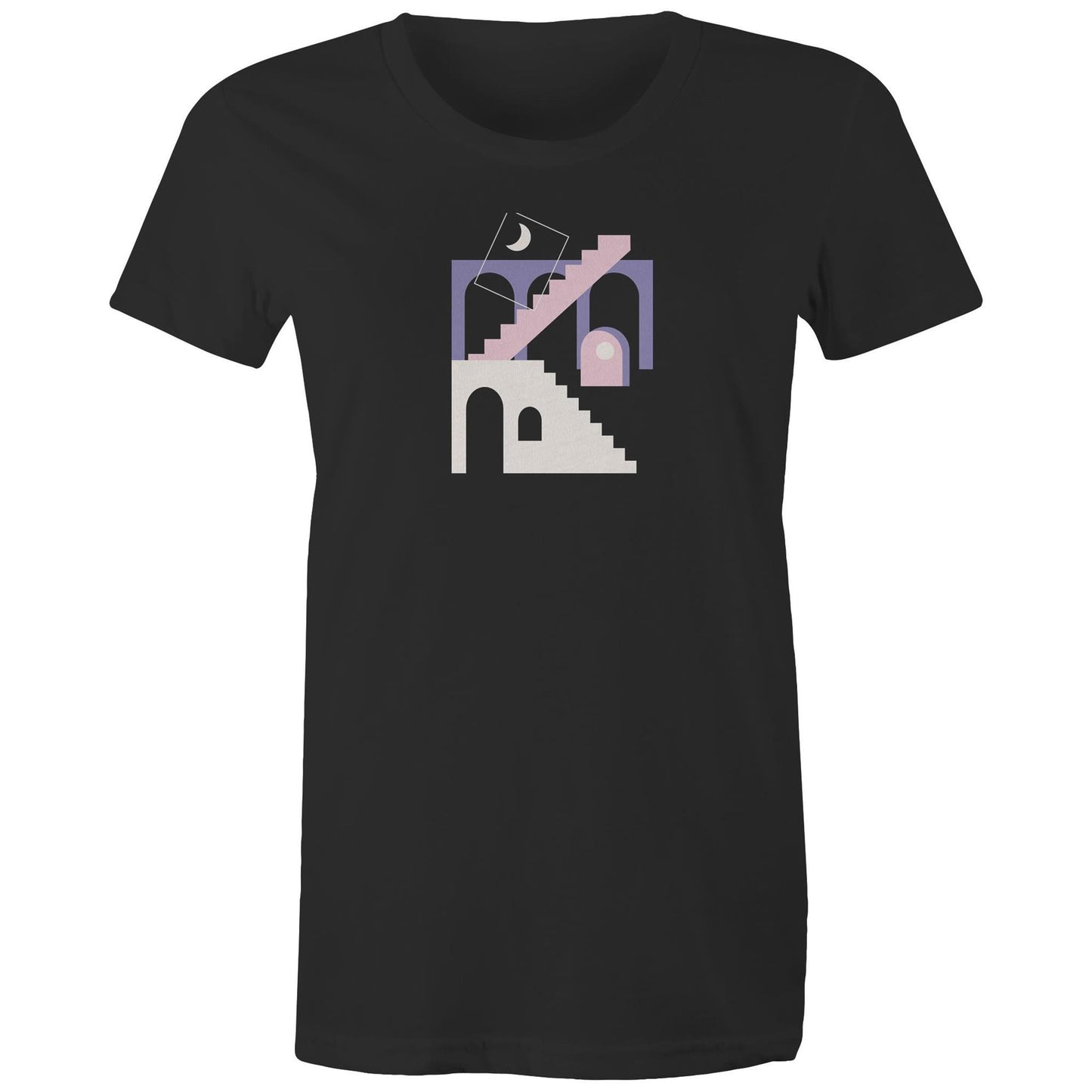 Greek Staircase Womens TShirt