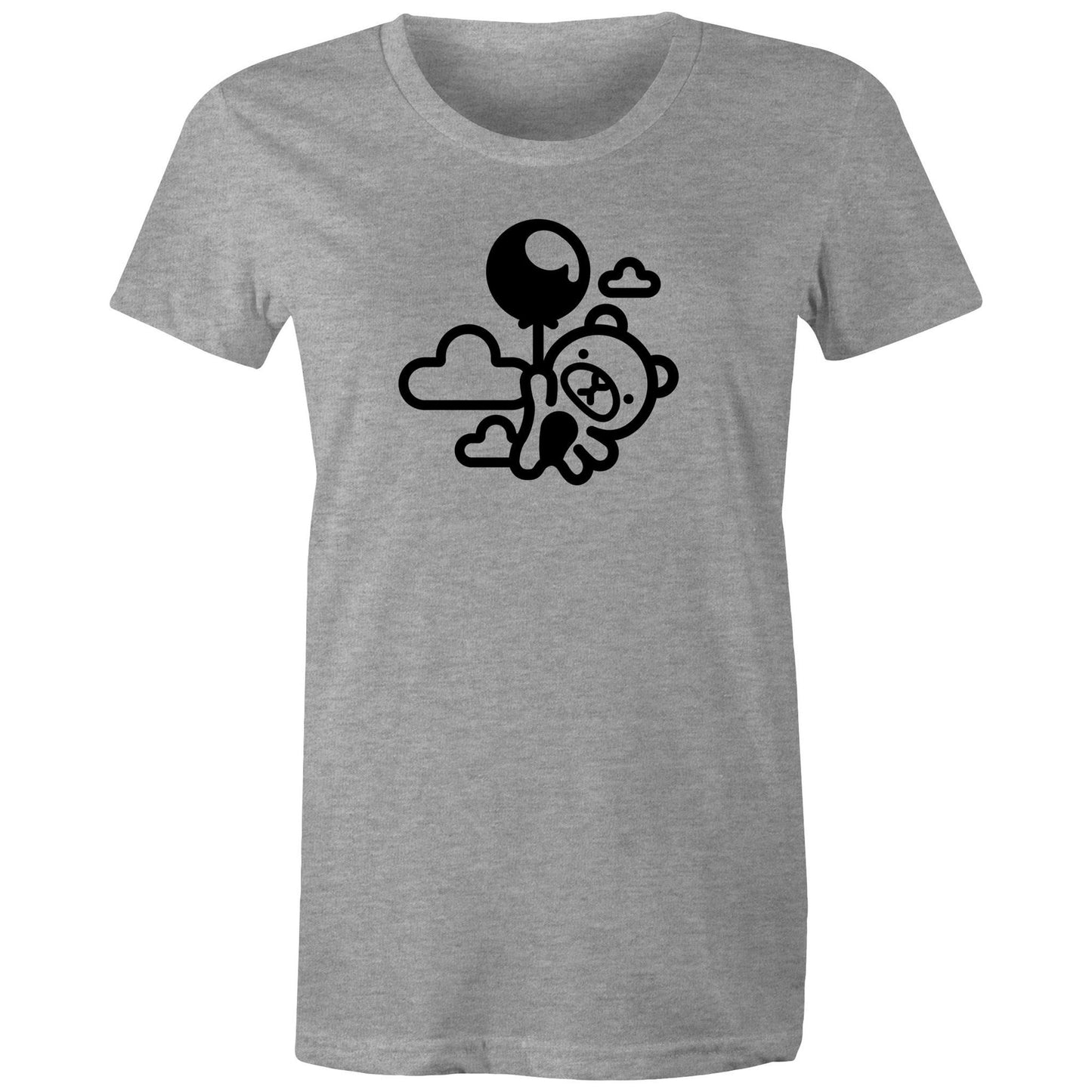 Floating Teddy Womens TShirt