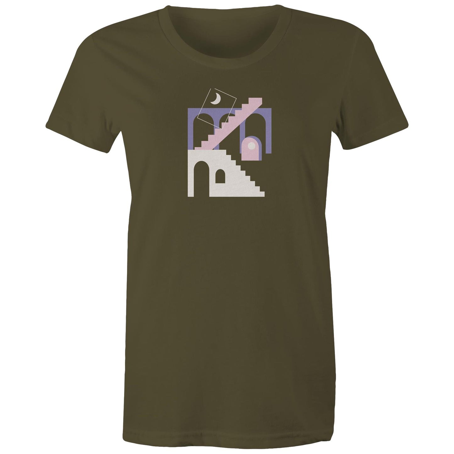 Greek Staircase Womens TShirt