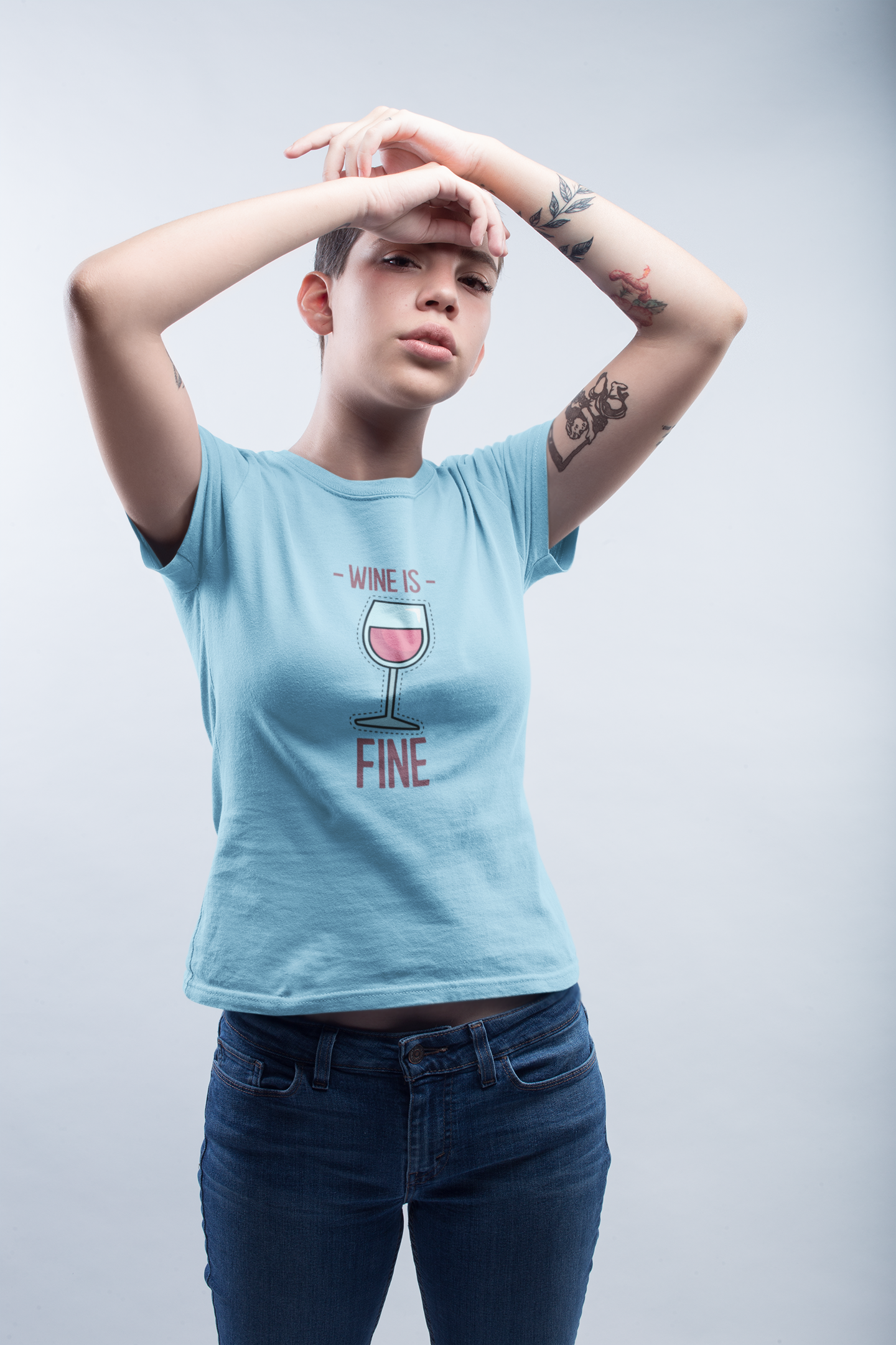 Wine Is Fine Womens TShirt